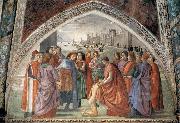 GHIRLANDAIO, Domenico Renunciation of Worldly Goods Sweden oil painting artist